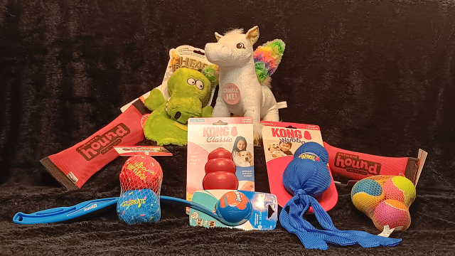 High Quality Dog Toys and at Sparta Pet Shoppe and Spa