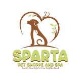 Sparta Pet Shoppe and Spa Logo